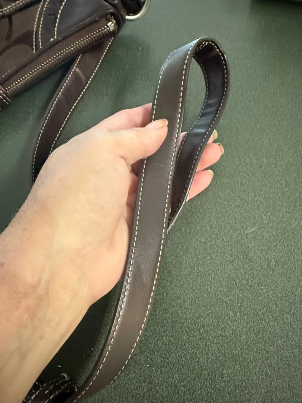 Coach crossbody signature